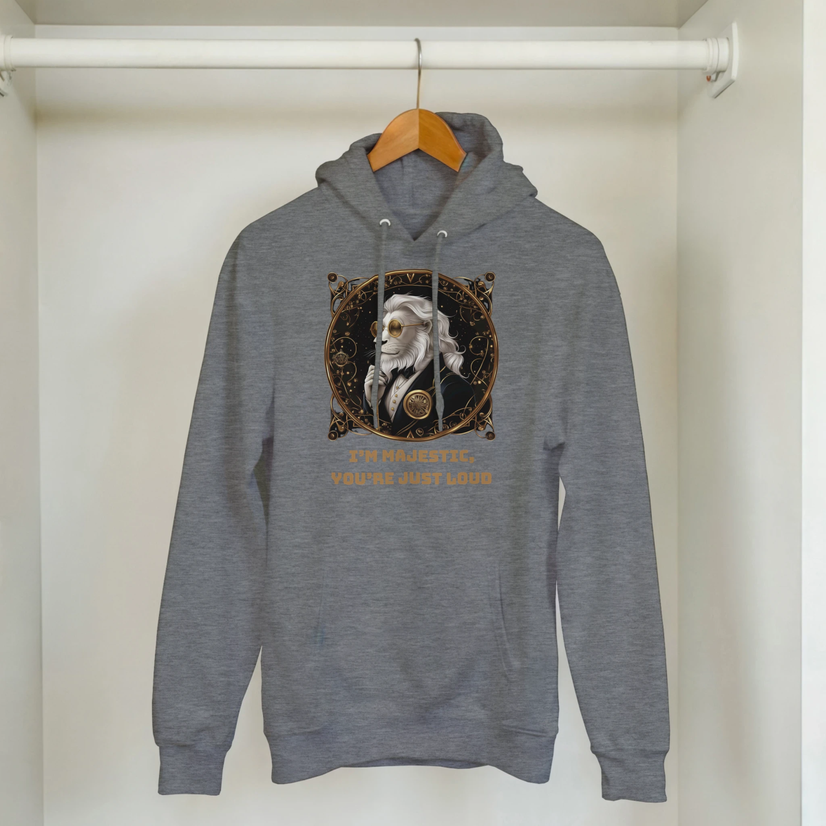 Majestic Lion Steampunk Hoodie - ROMAG Store