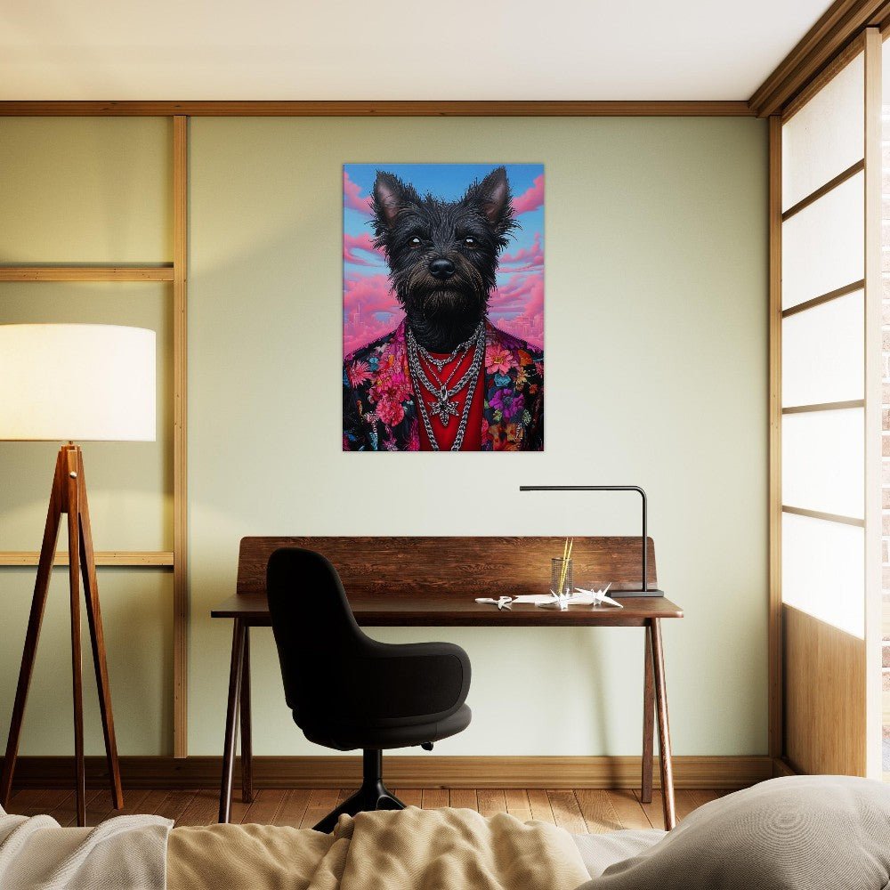Fashionable Terrier Canvas - ROMAG Store