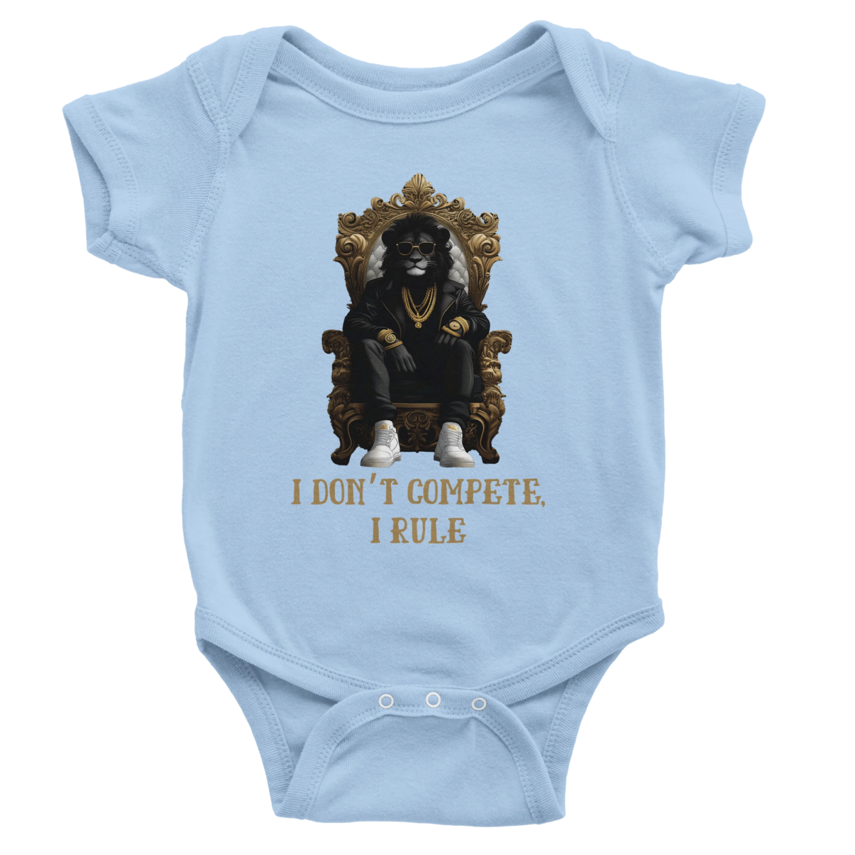 Urban Lion King Baby Short Sleeve Bodysuit - ROMAG Store