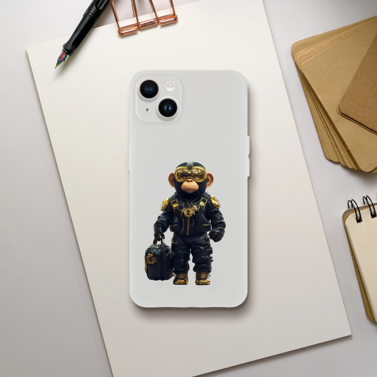 Urban Streetwear Monkey iPhone Flexi Case - ROMAG Store