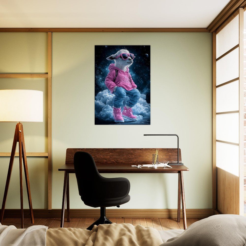 Cosmic Goat Canvas - ROMAG Store
