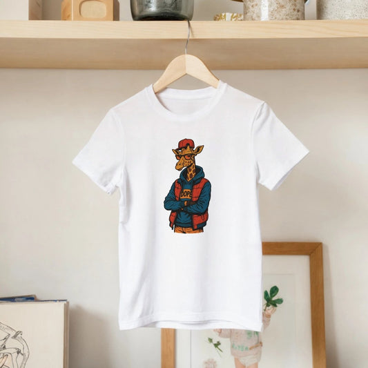 Cool Giraffe Urban Streetwear Kids T-shirt - ROMAG Store