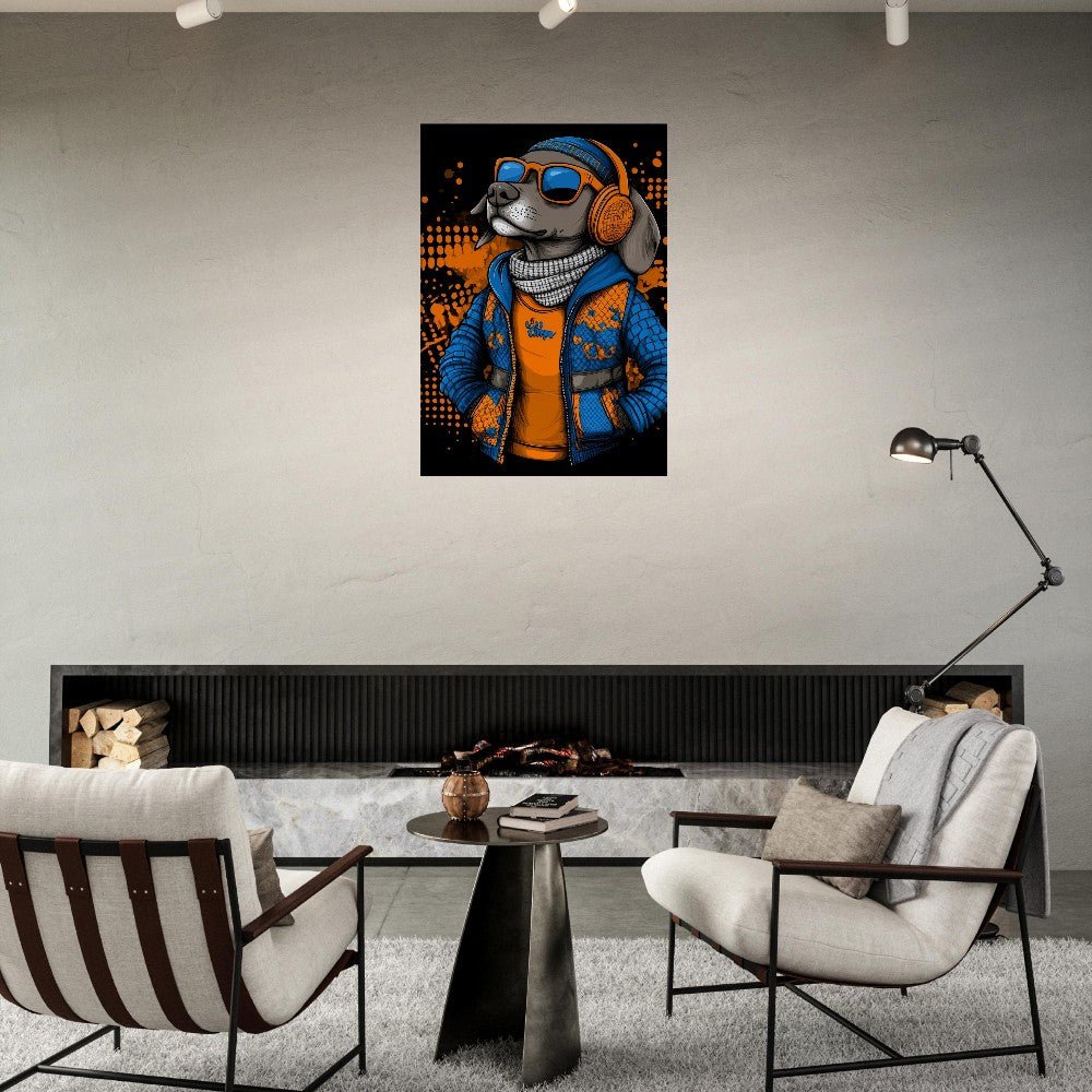 Urban Hound Canvas Art - ROMAG Store