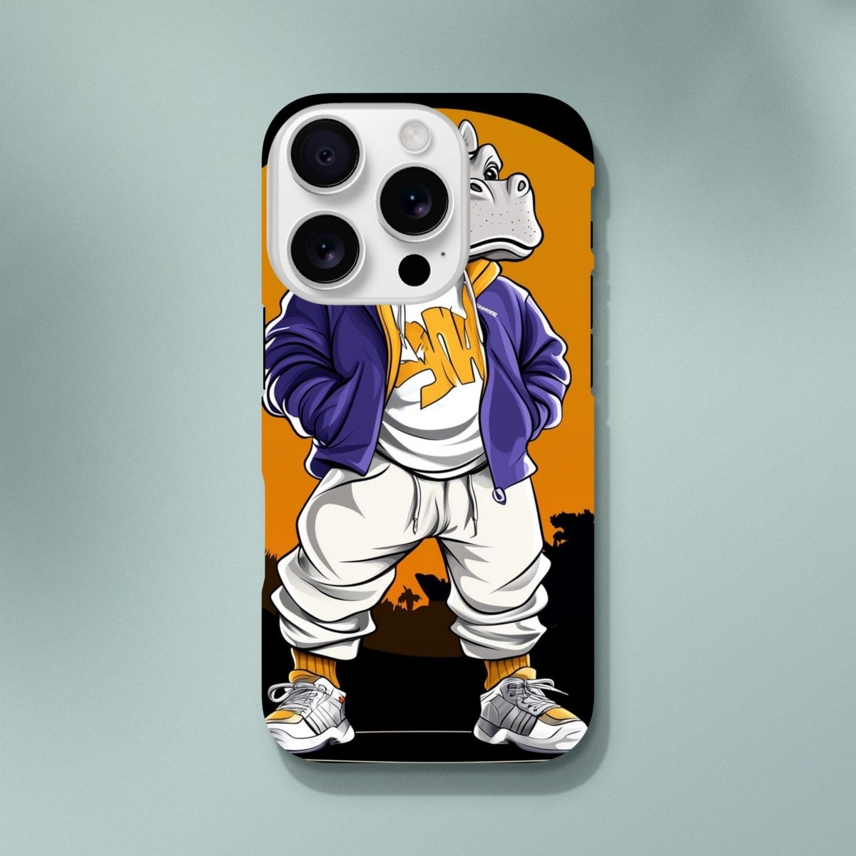 Urban Hippo Street Style iPhone Tough Case - ROMAG Store