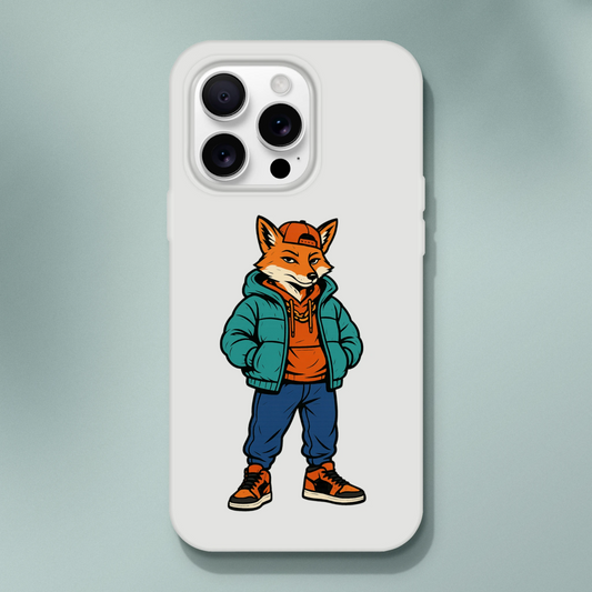 Cool Fox Streetwear iPhone Flexi Case - ROMAG Store