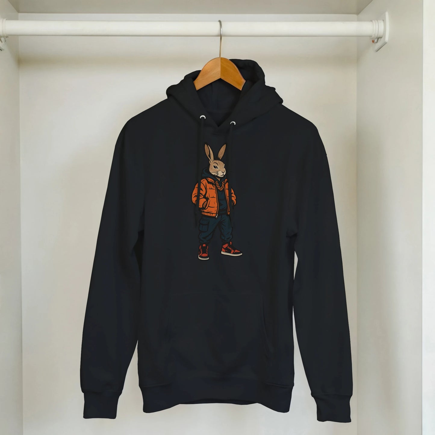 Cool Rabbit Streetwear Hoodie - ROMAG Store