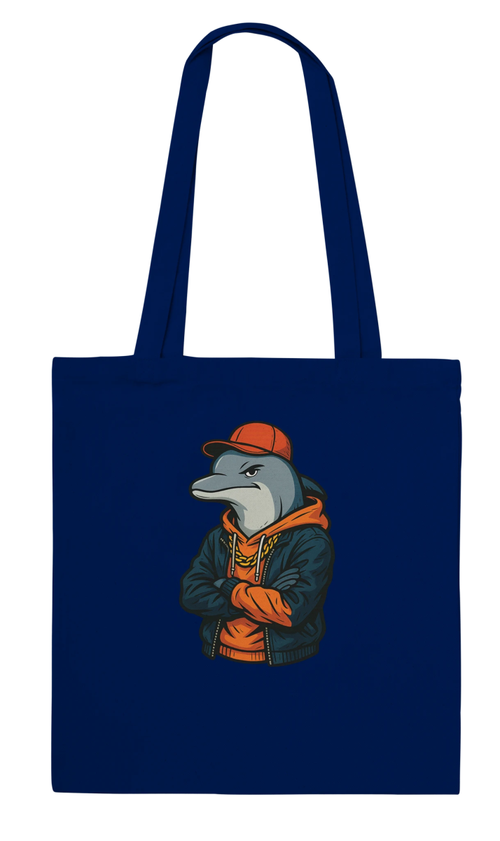 Streetwise Dolphin Tote Bag - ROMAG Store