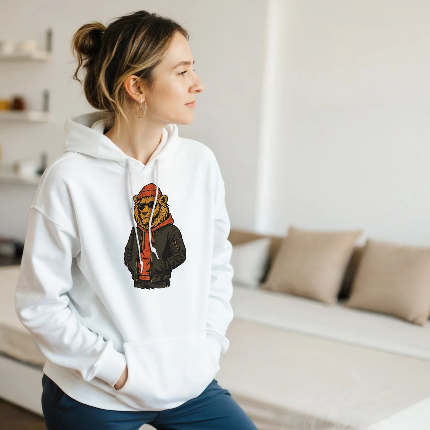 King of the Concrete Jungle Hoodie - ROMAG Store