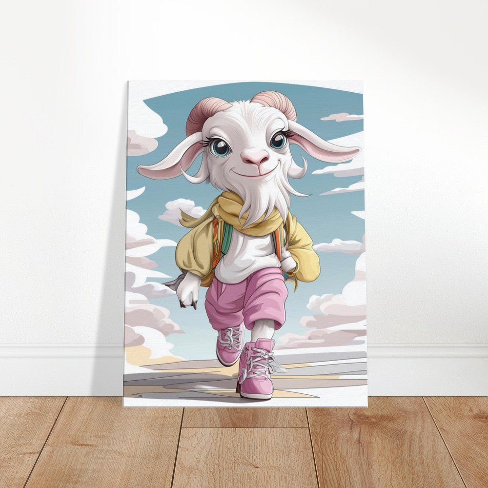Chic Goat in Streetwear Canvas - ROMAG Store