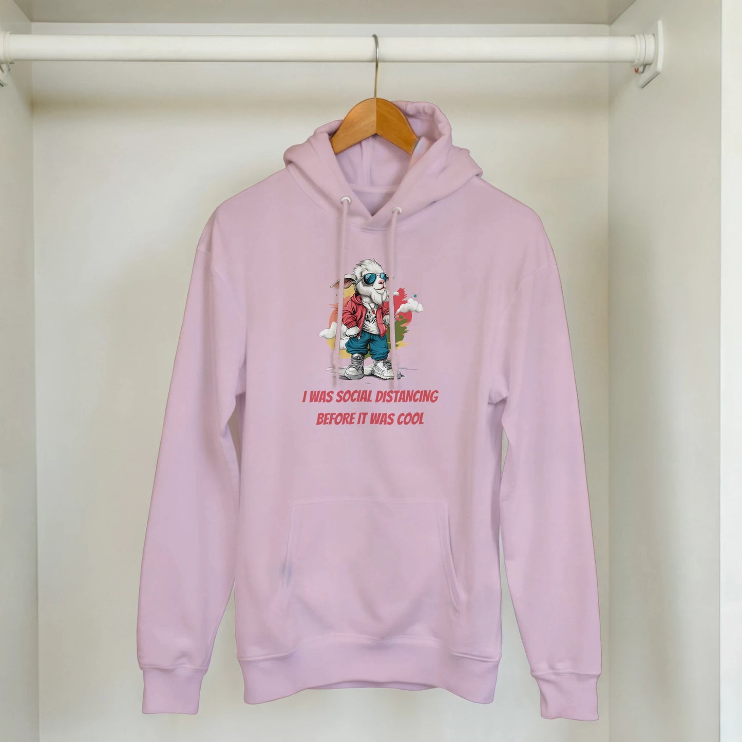 Social Distancing Goat Hoodie - ROMAG Store