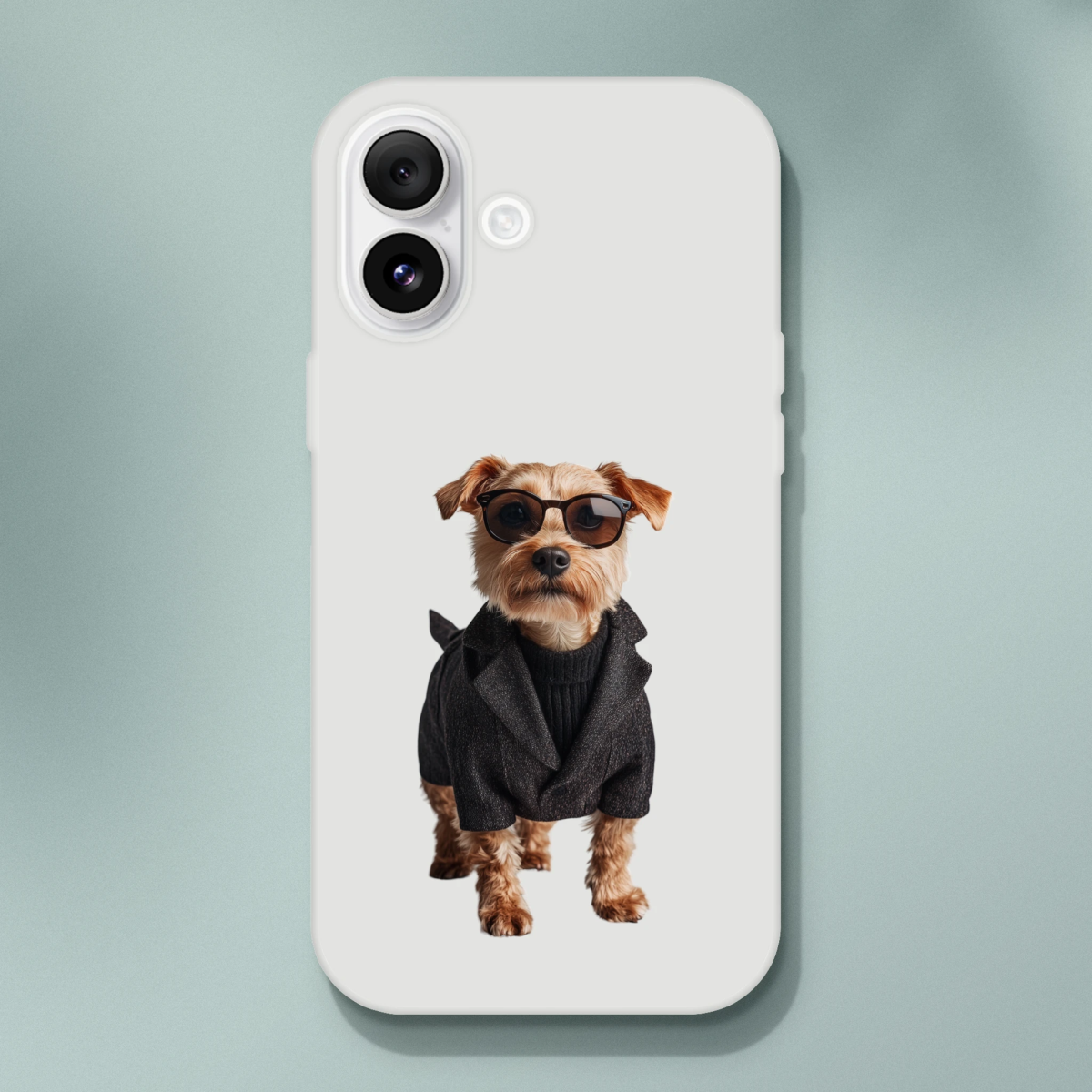 Dapper Terrier in Sunglasses iPhone Flexi Case - ROMAG Store