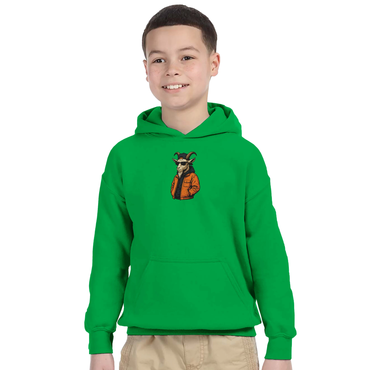 Street Style Goat Kids Hoodie - ROMAG Store