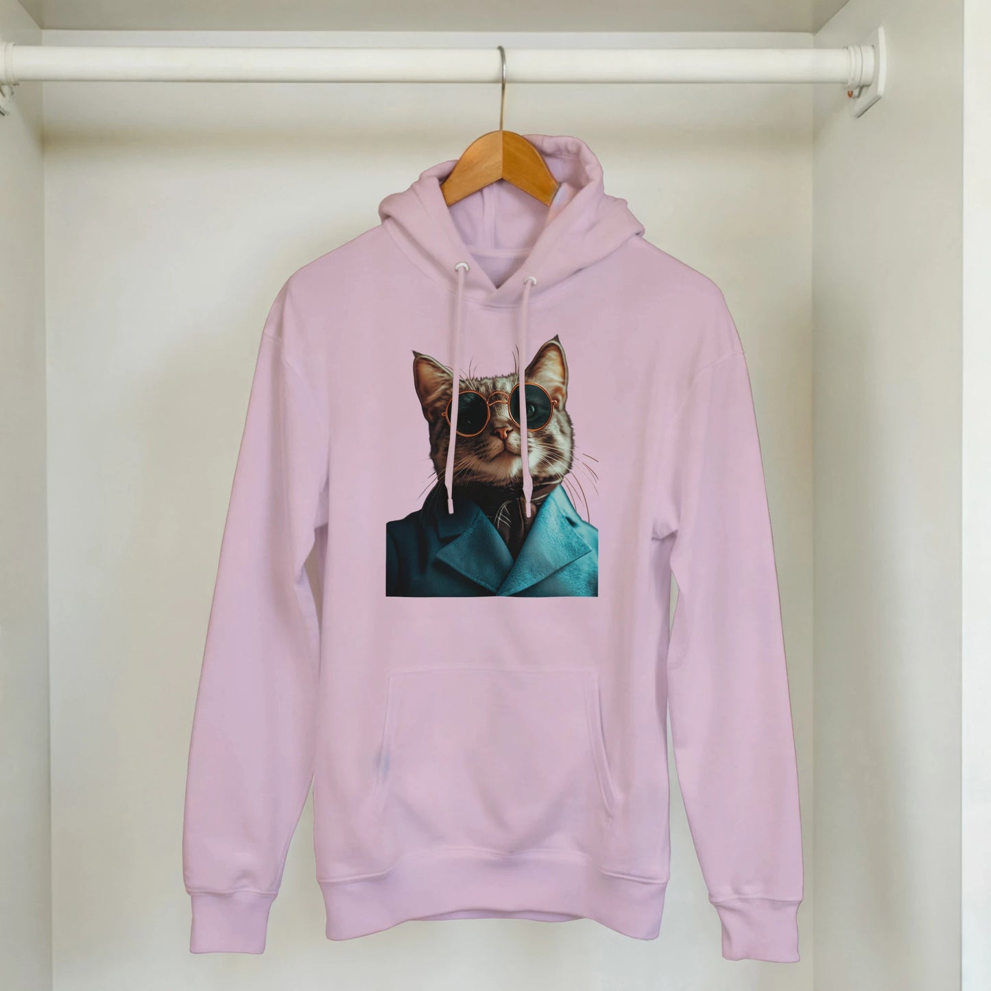 Dapper Cat Spectacles Hoodie - ROMAG Store
