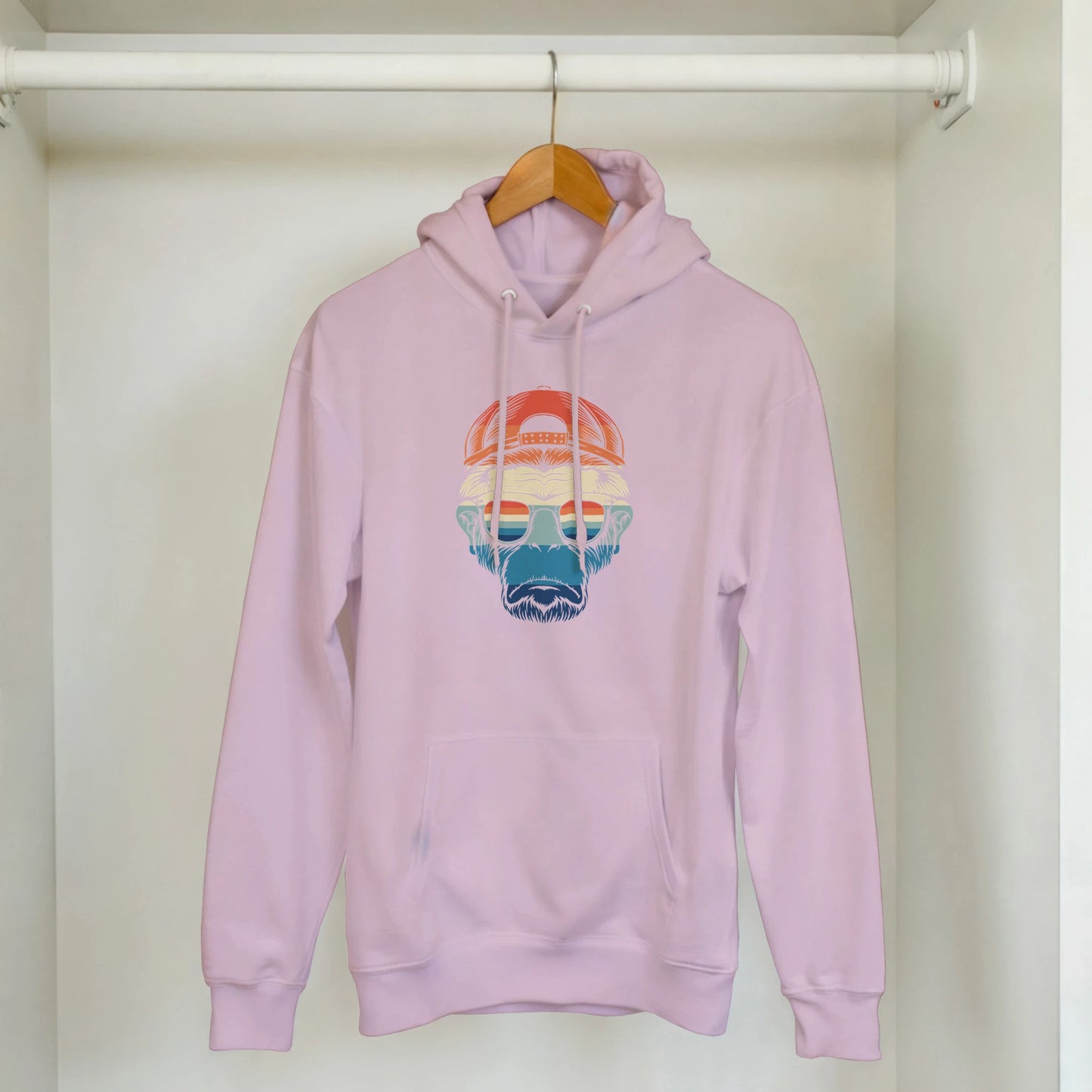 Retro Cool Ape Hoodie - ROMAG Store