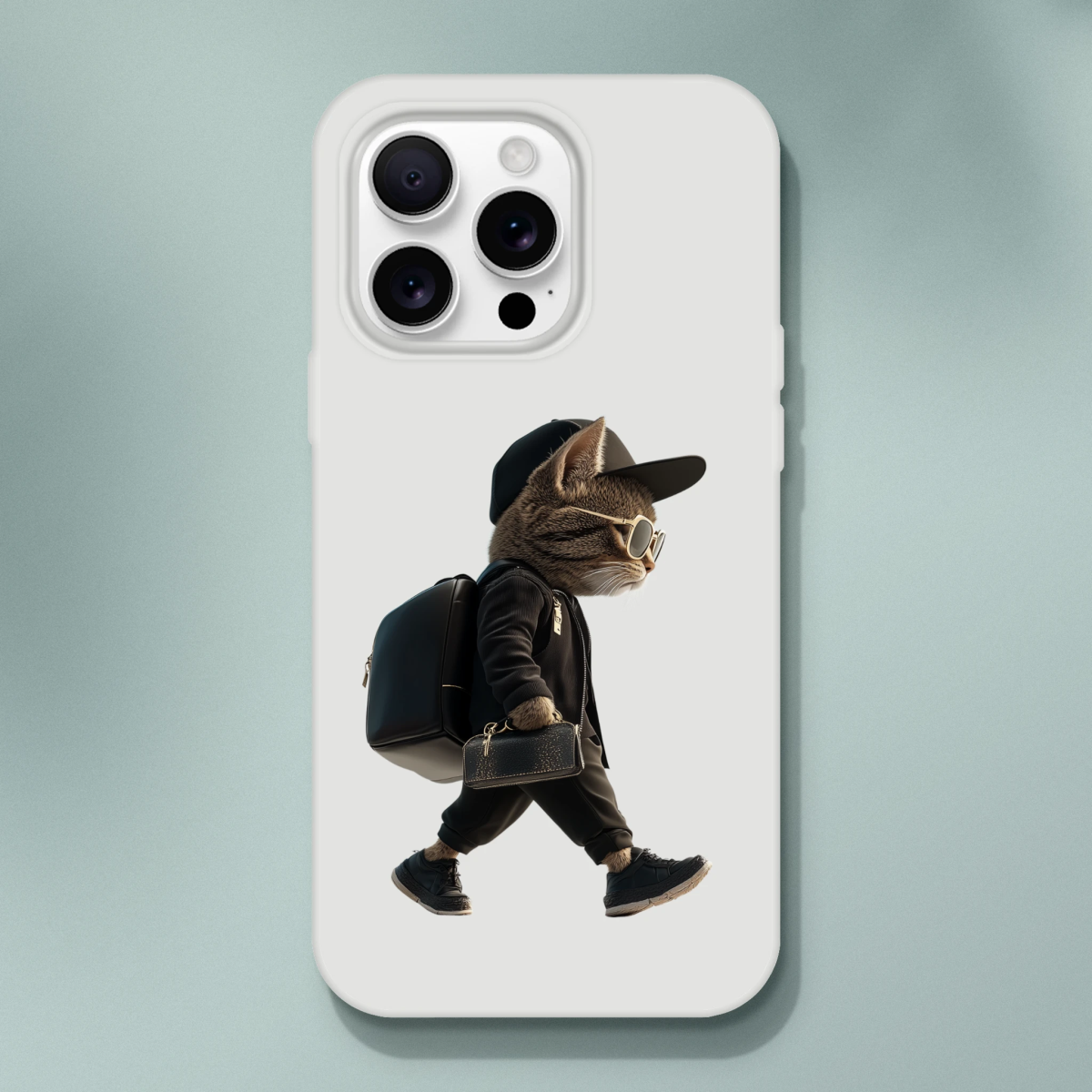 Cool Cat iPhone Flexi Case - ROMAG Store