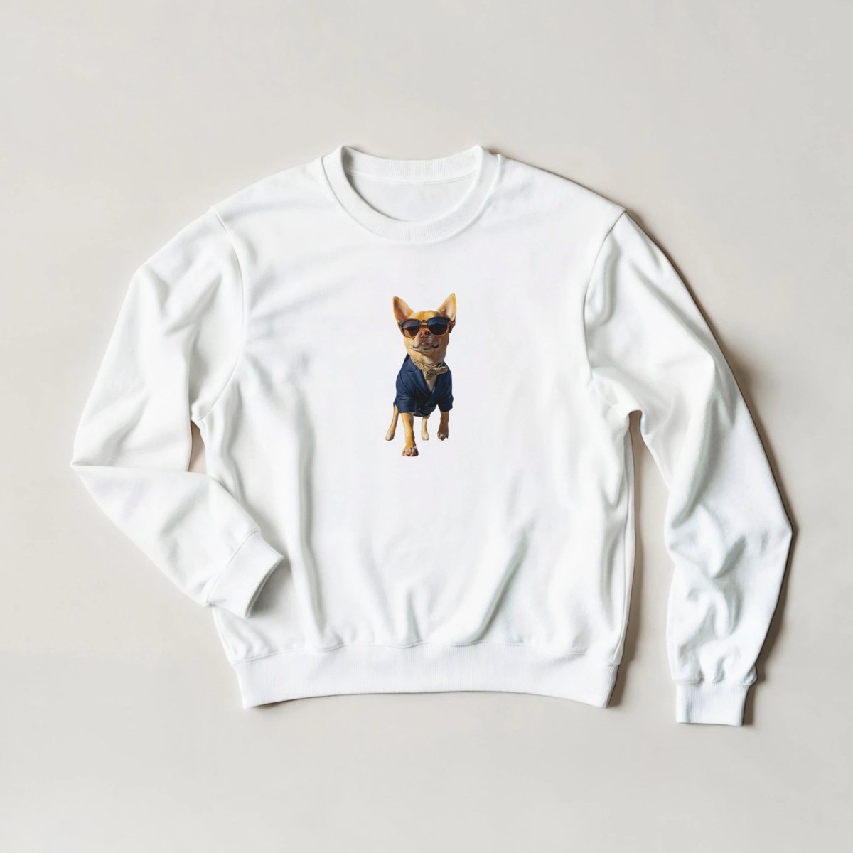 Dapper Dog Streetwear Sweatshirt – Unleash Your Style in 6 Colors! - ROMAG Store