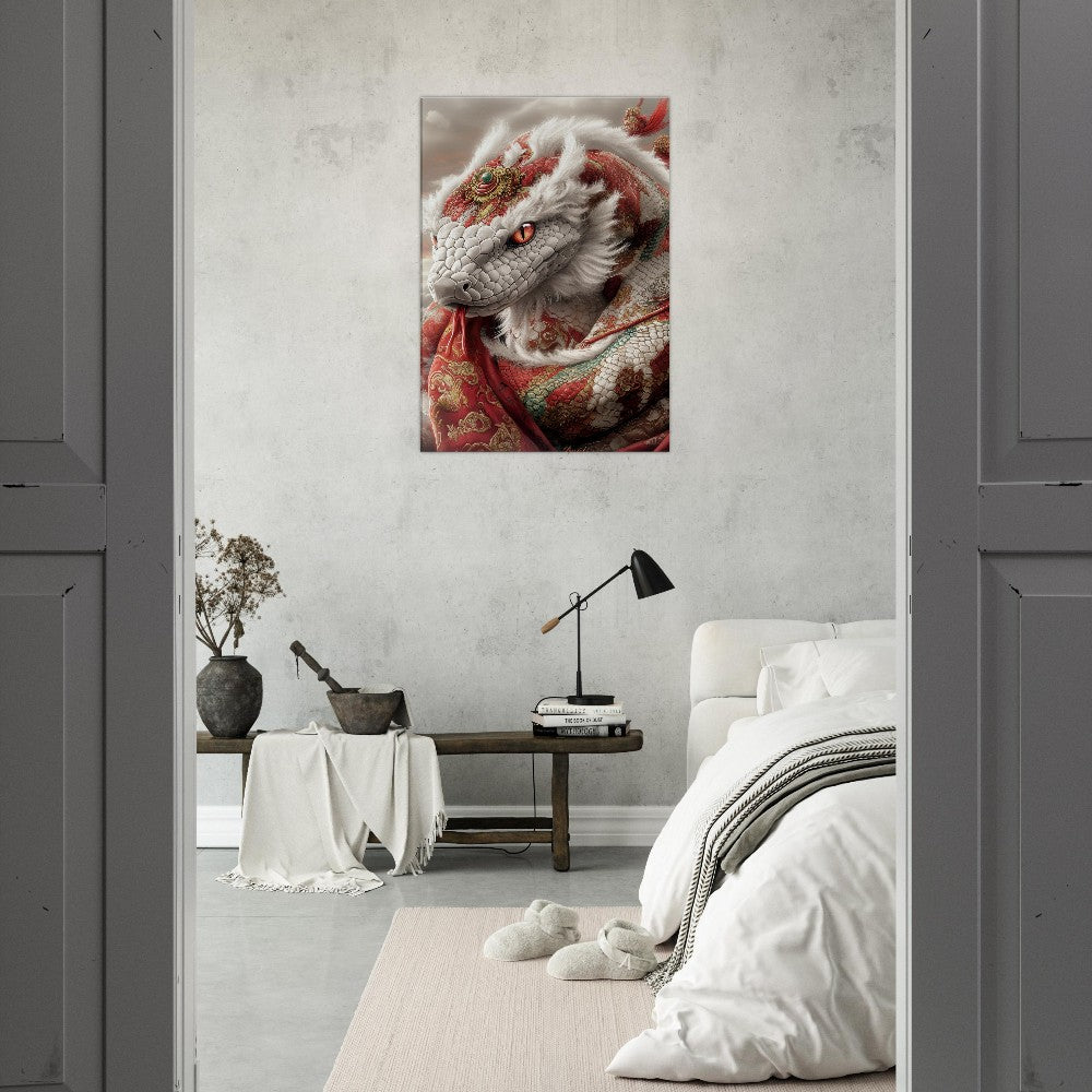 Majestic Snake Canvas Wall Art - ROMAG Store