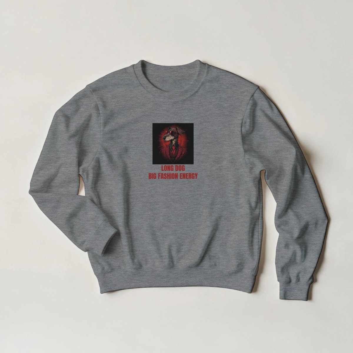 Dapper Dachshund Sweatshirt – Unleash Your Inner Fashionista in 6 Stylish Hues - ROMAG Store