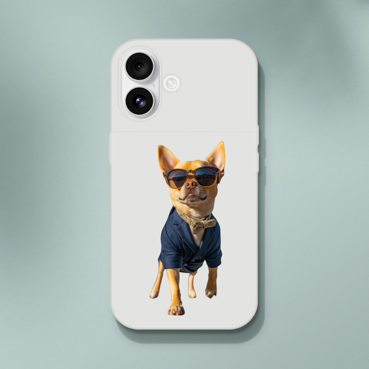 Dapper Chihuahua iPhone Flexi Case - ROMAG Store