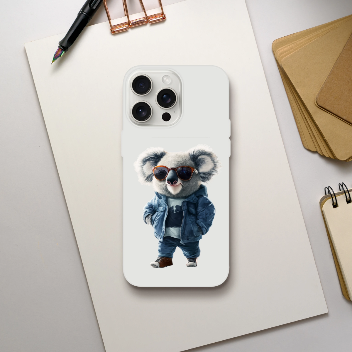 Cool Koala Street Style iPhone Flexi Case - ROMAG Store