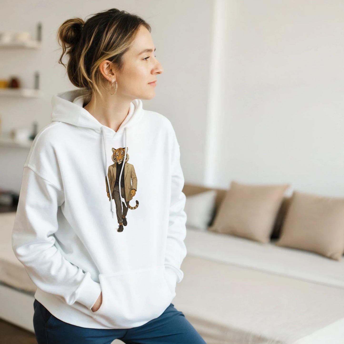 Dapper Tiger Urban Fashion Hoodie - ROMAG Store