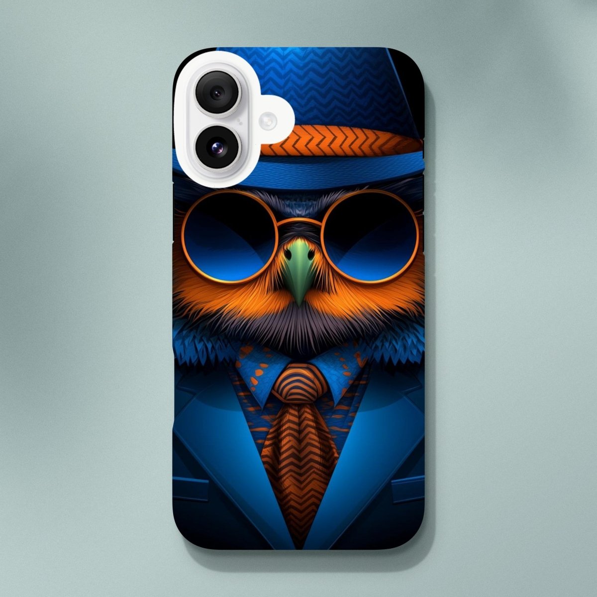 Sophisticated Owl in Fedora iPhone Tough Case - ROMAG Store