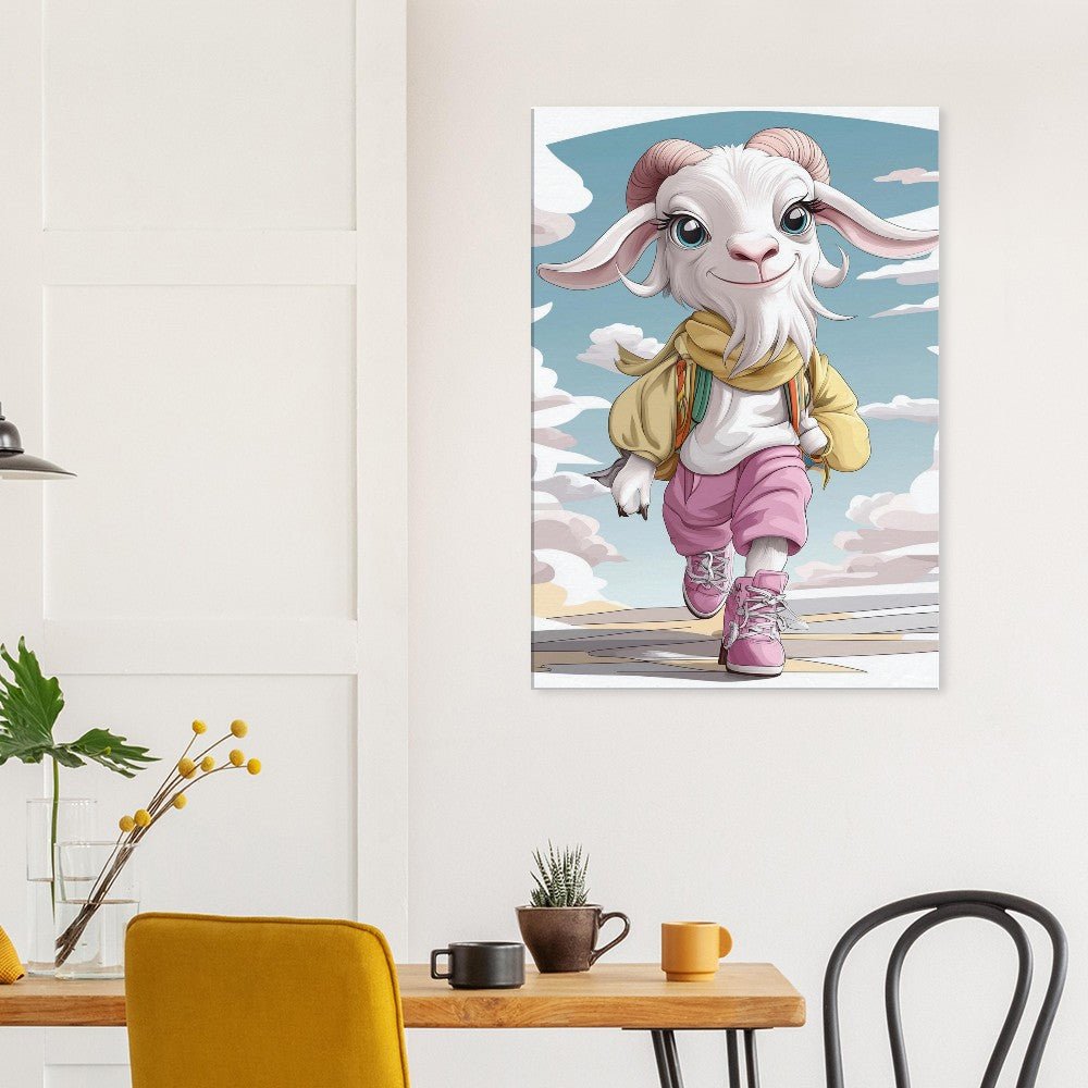 Chic Goat in Streetwear Canvas - ROMAG Store