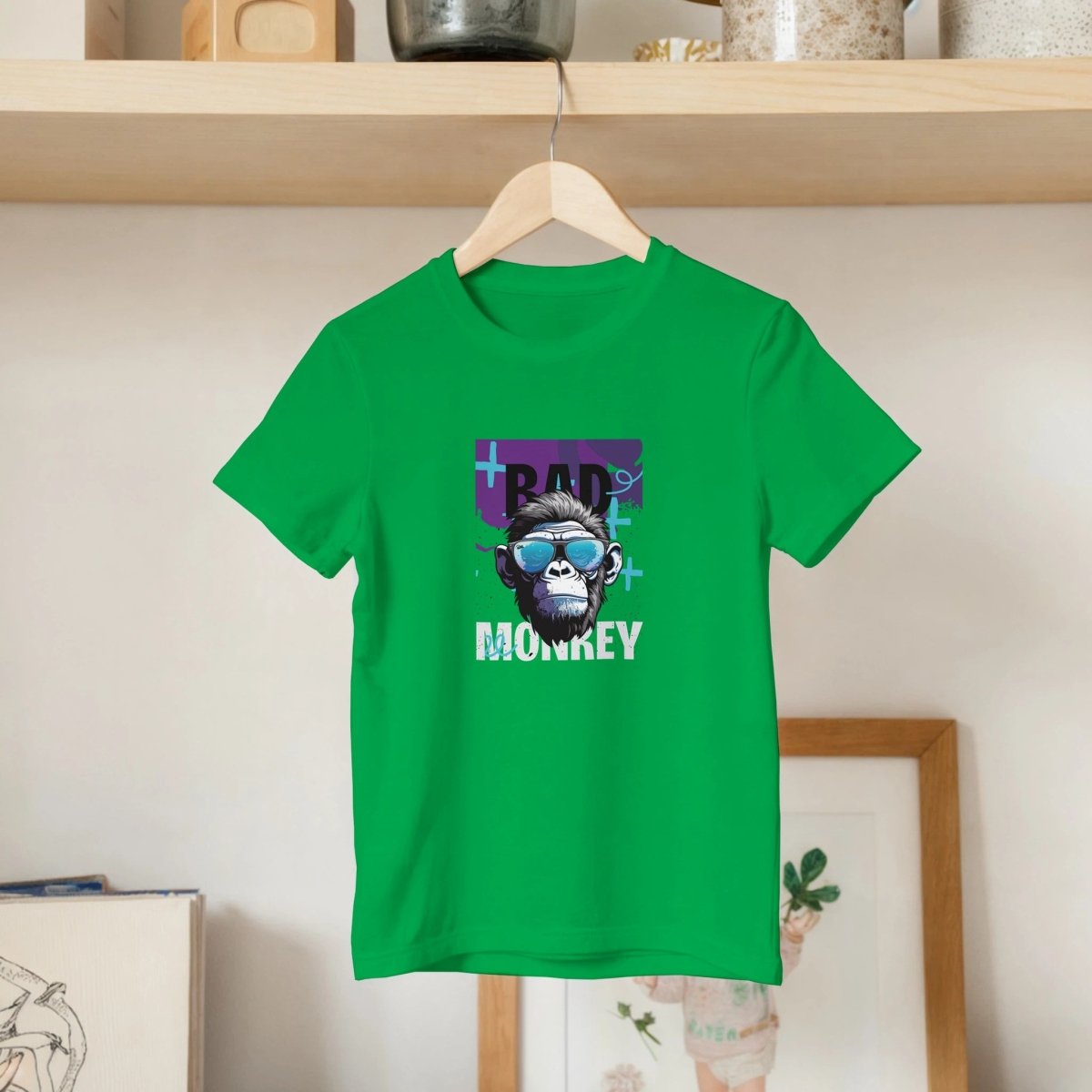 Cool Monkey Shades Kids T-shirt - ROMAG Store