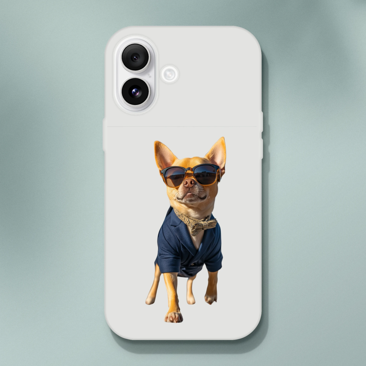 Dapper Chihuahua iPhone Flexi Case - ROMAG Store
