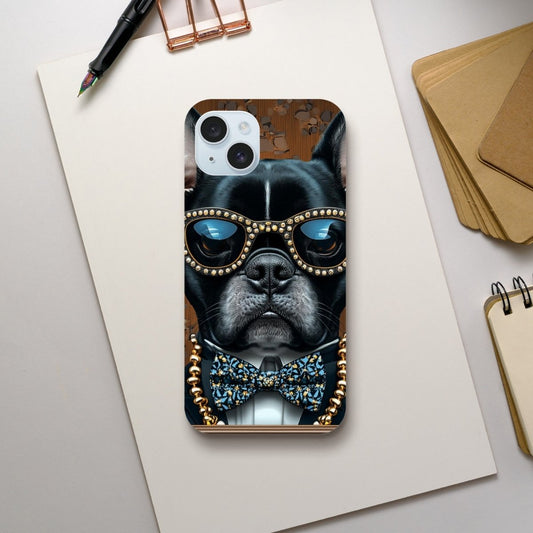 Dapper French Bulldog iPhone Tough Case - ROMAG Store