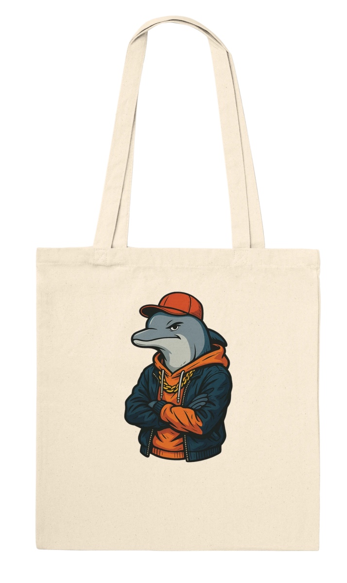 Streetwise Dolphin Tote Bag - ROMAG Store