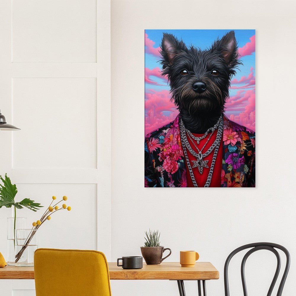 Fashionable Terrier Canvas - ROMAG Store
