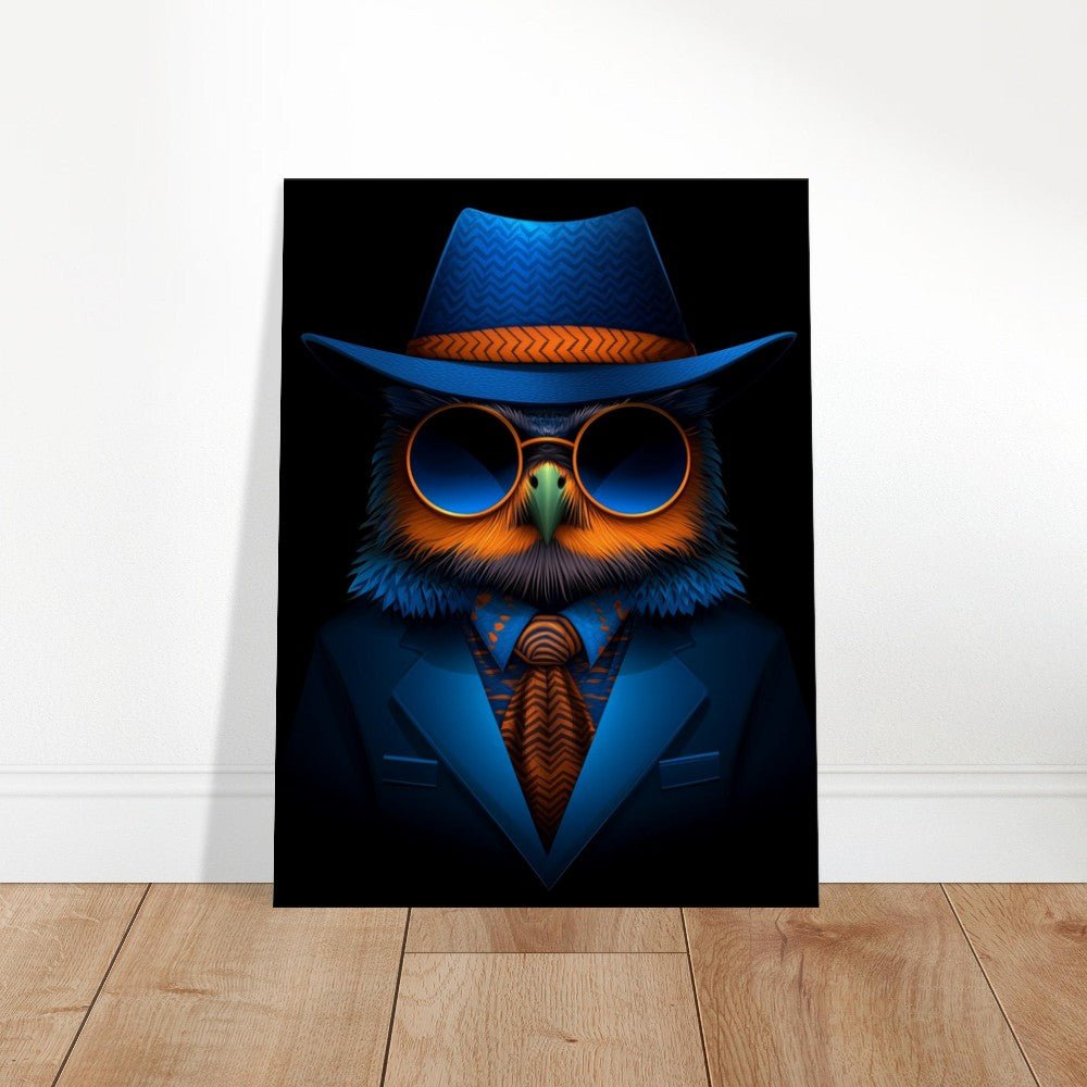 Owl Undercover Canvas Art - ROMAG Store