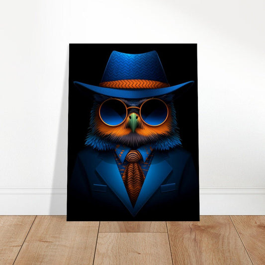 Owl Undercover Canvas Art - ROMAG Store