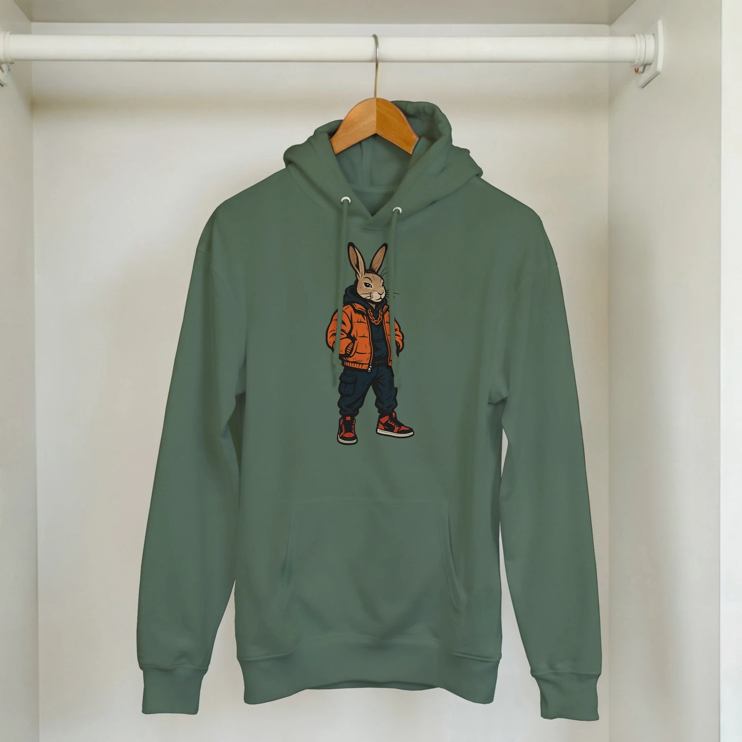 Cool Rabbit Streetwear Hoodie - ROMAG Store