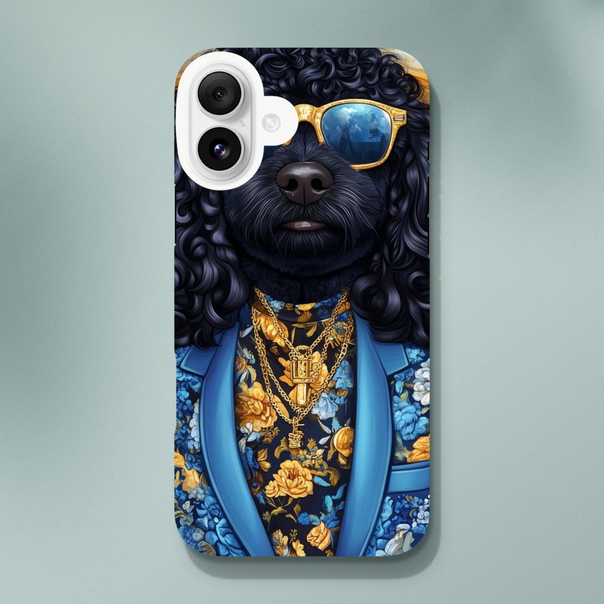 Regal Poodle Fashionista iPhone Tough Case - ROMAG Store