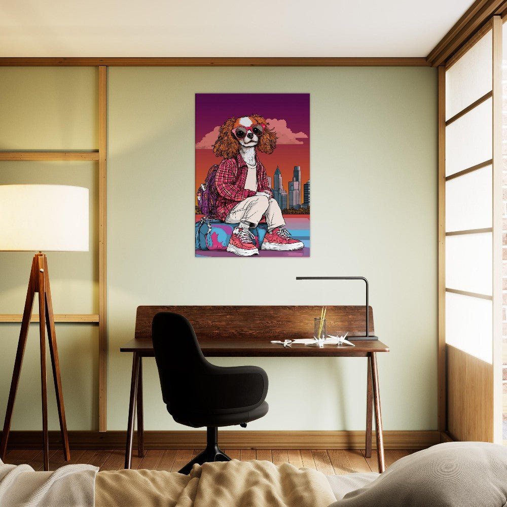 Chic Cavalier Traveler Canvas Art - ROMAG Store