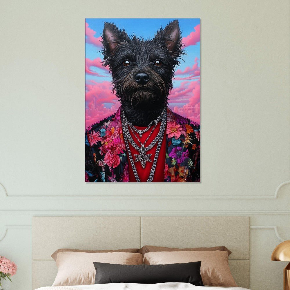 Fashionable Terrier Canvas - ROMAG Store