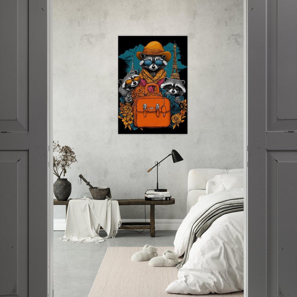 Raccoon Fashion Canvas - ROMAG Store