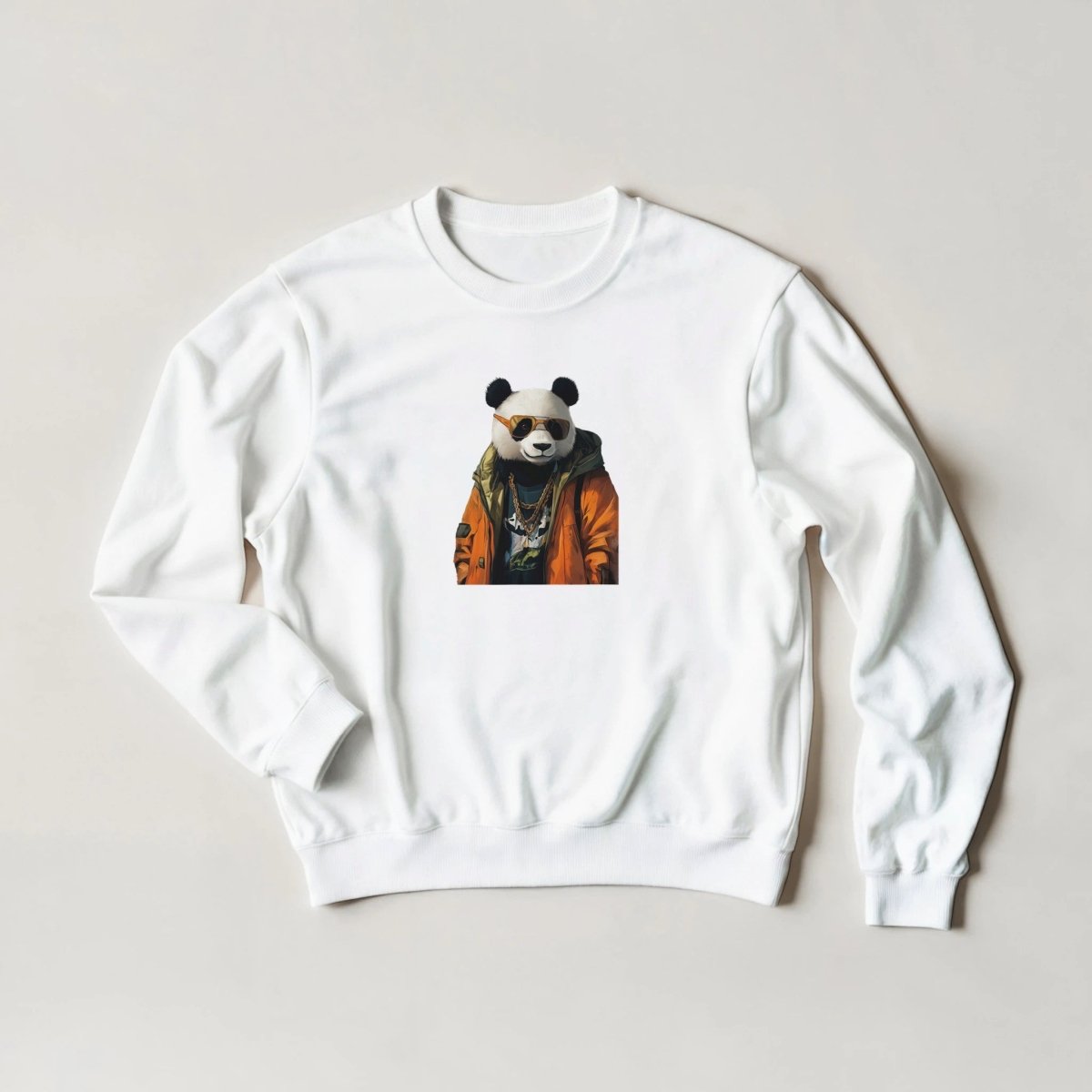 Cool Panda Sweatshirt – Urban Streetwear Style in 6 Colors - ROMAG Store