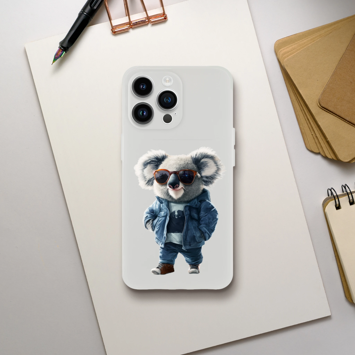 Cool Koala Street Style iPhone Flexi Case - ROMAG Store