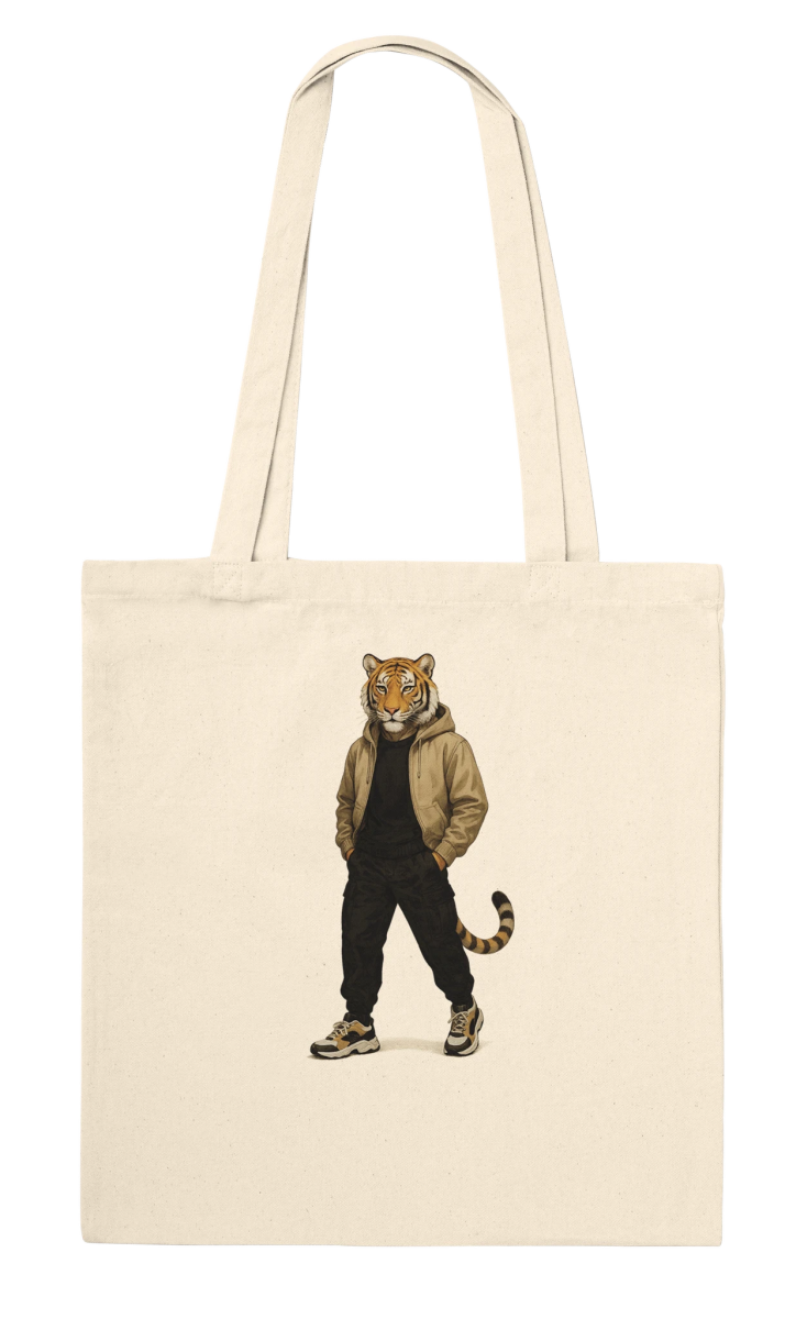 Urban Tiger Streetwear Tote Bag - ROMAG Store