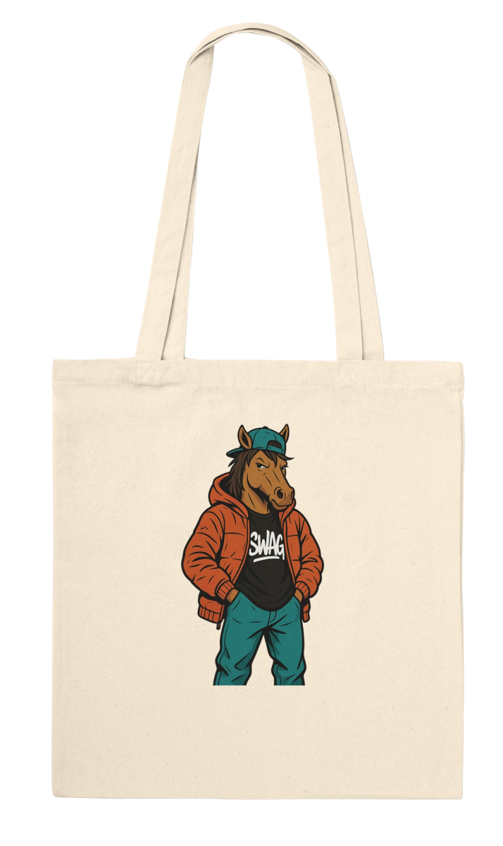 Street Style Swag Horse Tote Bag - ROMAG Store