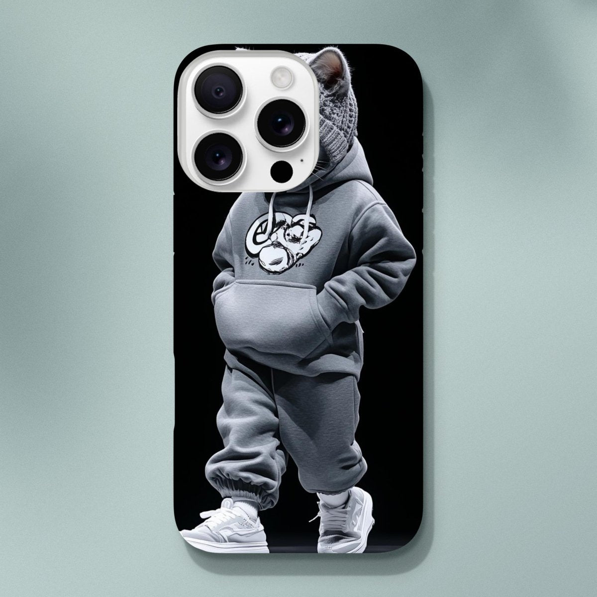 Chic Cat Street Style iPhone Tough Case - ROMAG Store