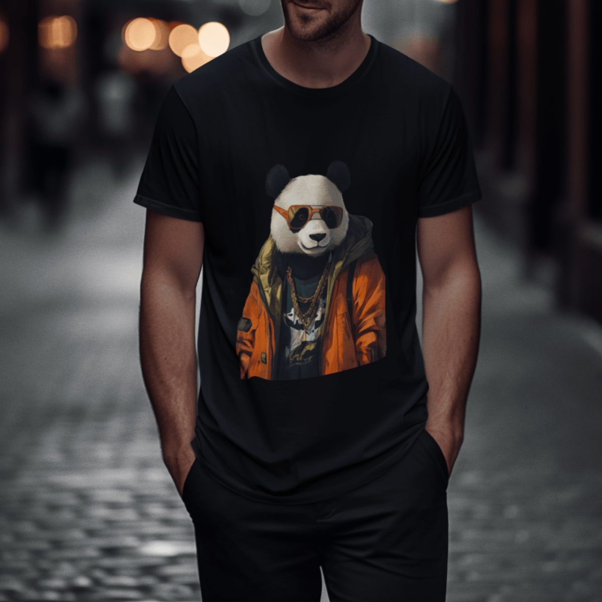 Modern Panda T-shirt - ROMAG Store