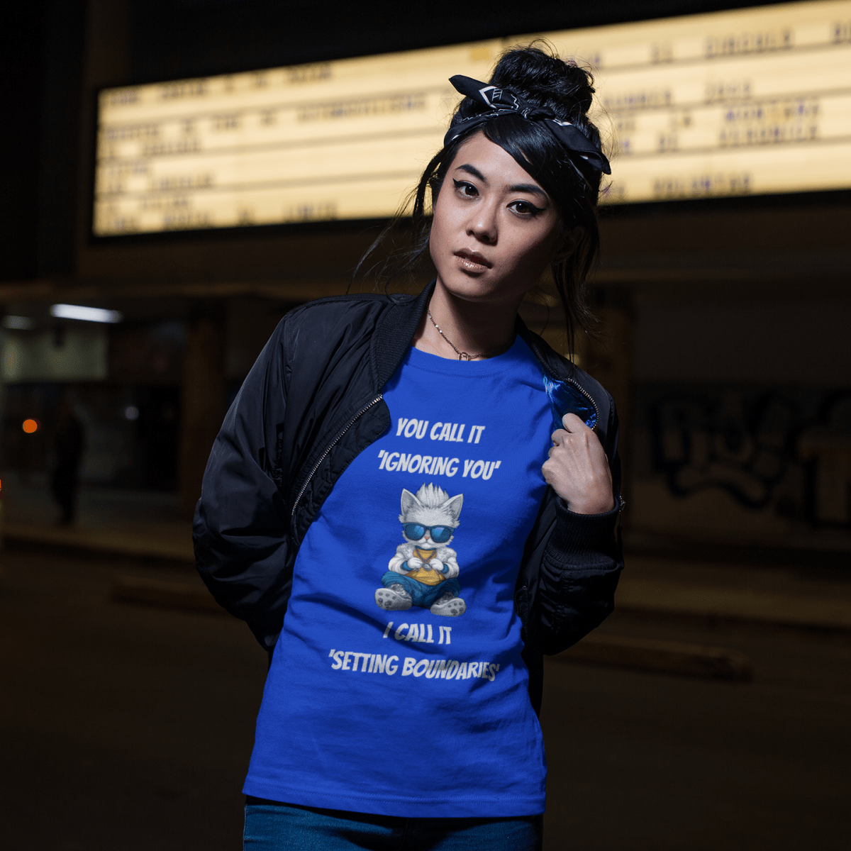 Setting boundaries T-shirt - ROMAG Store