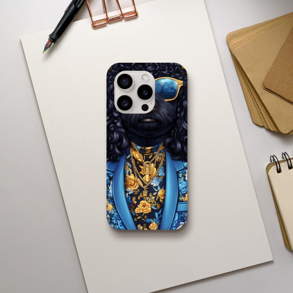 Regal Poodle Fashionista iPhone Tough Case - ROMAG Store