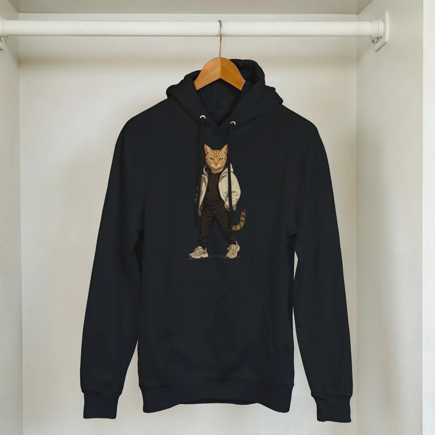 Cool Cat Streetwear Hoodie - ROMAG Store