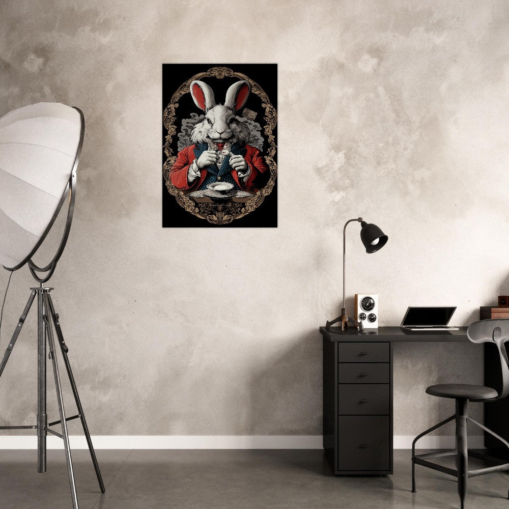 Chic Rabbit in Suit Canvas - ROMAG Store