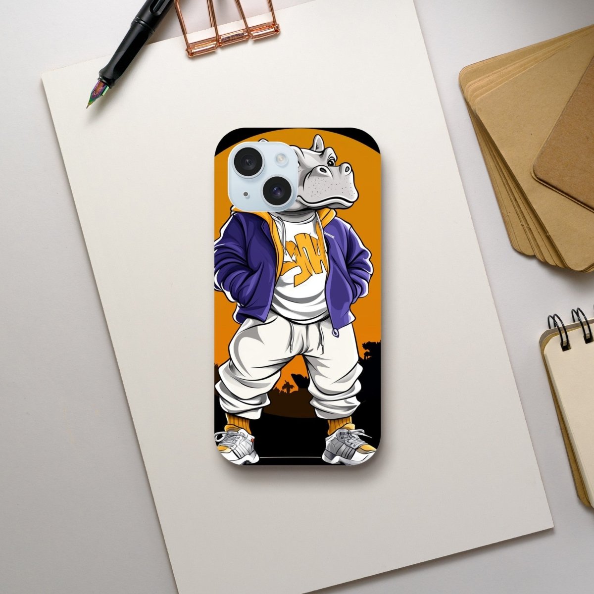 Urban Hippo Street Style iPhone Tough Case - ROMAG Store